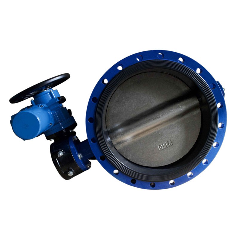Ductile Iron Electric Flanged Butterfly Valve