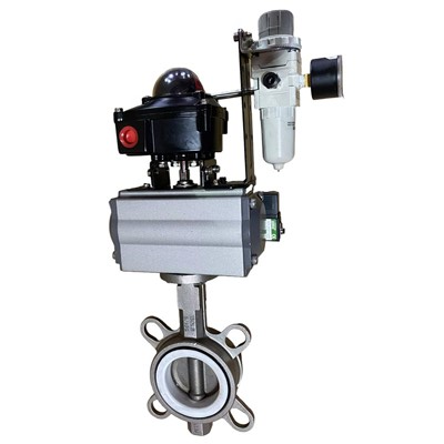 SS PTFE Wafer Valve FRL